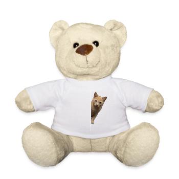 drôle chat amoureux des animaux de compagnie tenue d’animal de compagnie - Nounours - blanc - Devant