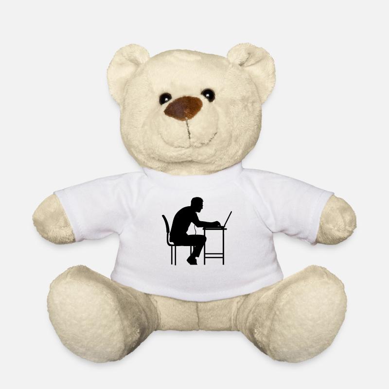 Software Developer Software Development - Teddy Bear - white