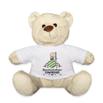 vegetarian organic vegetarian alpine veganlife alps - Teddy Bear - white - Front