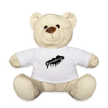 Clarinet Clarinet player Clarinetist - Teddy Bear - white - Front