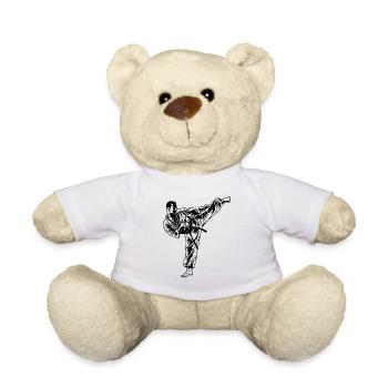 Taekwondo MMA - Nounours - blanc - Devant