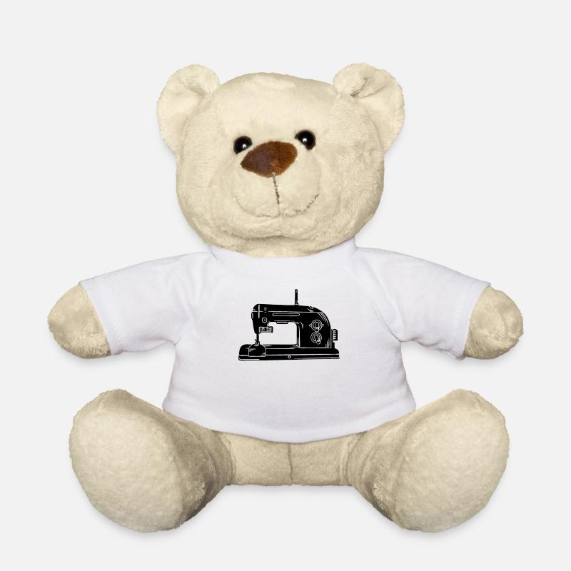 Nähmaschine - Teddy - Weiß