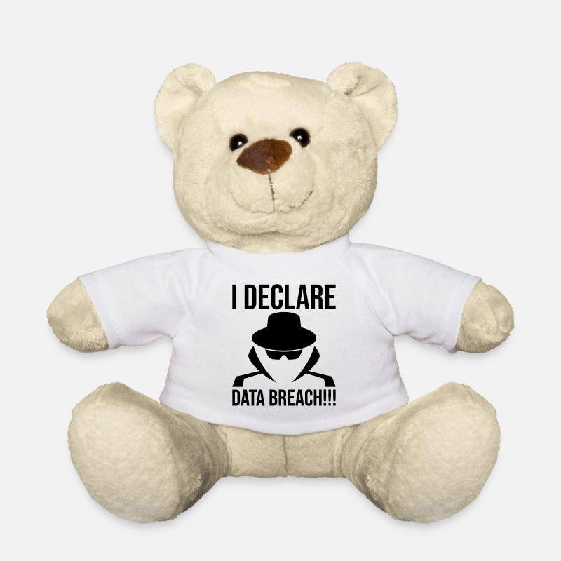 Cybersécurité Sécurité informatique Cybersécurité - Nounours - blanc