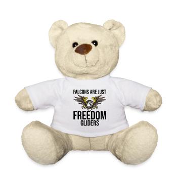 Merry falcons are just freedom gliders - Teddy Bear - white - Front