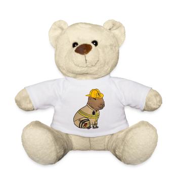 Service d’incendie de Capybara - Nounours - blanc - Devant