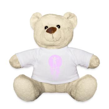 Bogensport Bogenschütze Bogenschießen Pfeil Bogen - Teddy - Weiß - Vorne