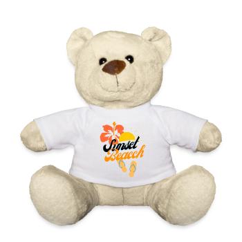 sunset beach - Nounours - blanc - Devant