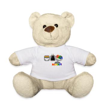 Jede Jeck es anders! Ich auch. LGBTQ Karneval Köln - Teddy - Weiß - Vorne
