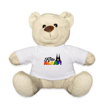 Jede Jeck es anders! Ich auch. LGBTQ Karneval Köln - Teddy - Weiß - Vorne