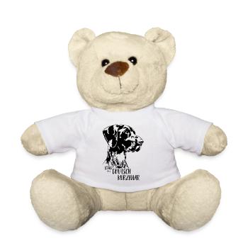 Loved by a German Shorthair Dogs Wilsigns - Teddy Bear - white - Front