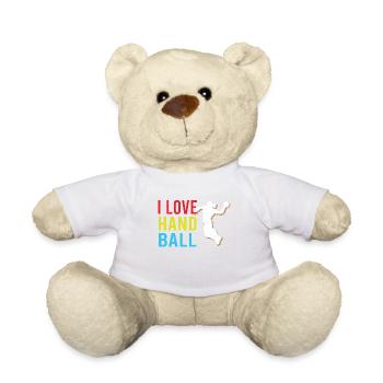 Handball Team, Club, Trainer, Coach, Spieler - Teddy - Weiß - Vorne