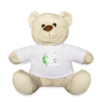 Équipe de handball, club, entraîneur, entraîneur, joueur - Nounours - blanc - Devant