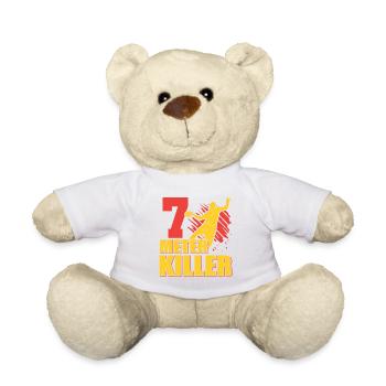 Équipe de handball, club, entraîneur, entraîneur, joueur - Nounours - blanc - Devant