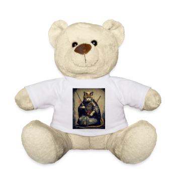 chatmurai 1 - Nounours - blanc - Devant