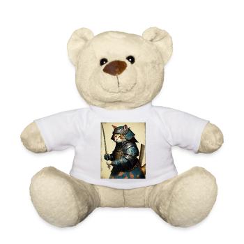 chatmurai 3 - Nounours - blanc - Devant