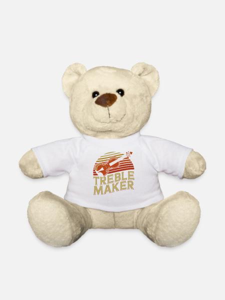 Violin Violinist Pun Treble Maker - Teddy - Weiß