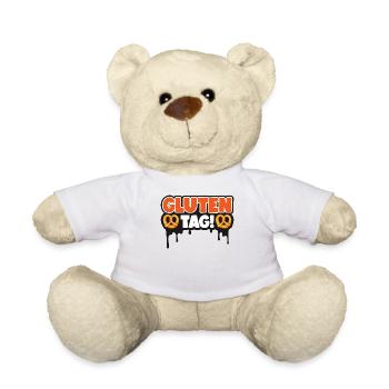 Gluten-Tag! - Teddy - Weiß - Vorne