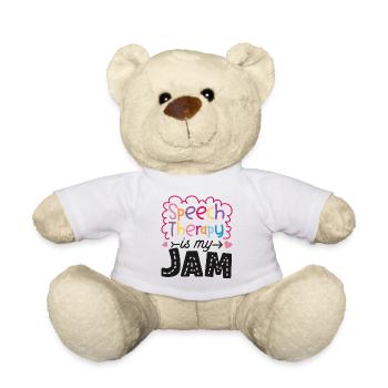 Assistant orthophoniste - Nounours - blanc - Devant