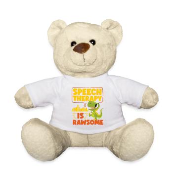 Assistant orthophoniste - Nounours - blanc - Devant
