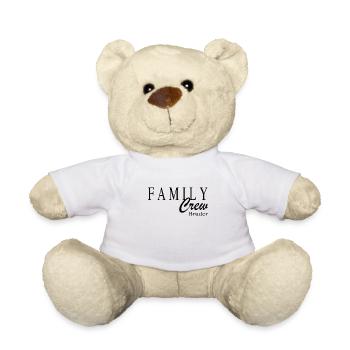 Family Crew Bruder - Teddy - Weiß - Vorne