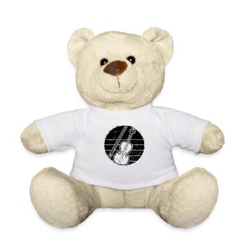 Violin Violinist Violinist - Teddy Bear - white - Front