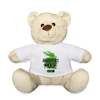 Robot Robotics Engineer Robotics - Teddy Bear - white - Front