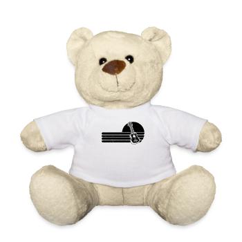 Ukulele Ukulele-Spieler Ukulelist - Teddy - Weiß - Vorne