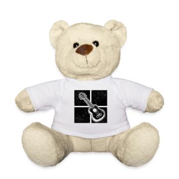 Ukulele Ukulele Player Ukulelist - Teddy Bear - white - Front