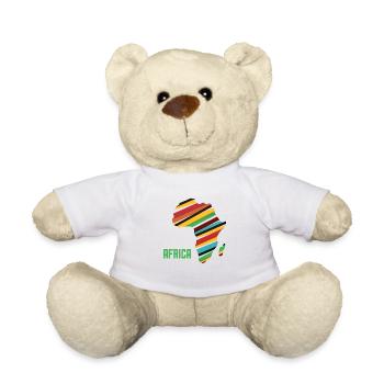 Colorful Africa - Teddy - Weiß - Vorne
