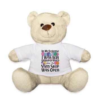Tricoter Tricoter pour ma défense I - Nounours - blanc - Devant