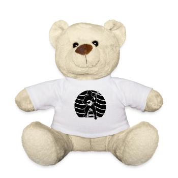 Banjo Banjo joueur Banjoïste - Nounours - blanc - Devant