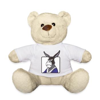 Zok l'âne grognon - Nounours - blanc - Devant