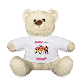 ROLLING WITH FRIENDS - Nounours - blanc - Devant