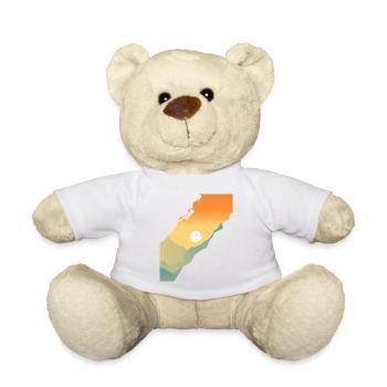 Climbing Mountaineering Bouldering Mountaineer Outdoor - Teddy Bear - white - Front