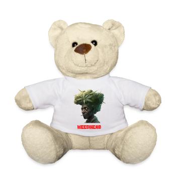 Tête de weed - Nounours - blanc - Devant