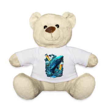 Poisson de haute mer Captain Mt Beer - Nounours - blanc - Devant