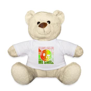 Zombie Horror Horror Film Festival + Halloween - Teddy Bear - white - Front
