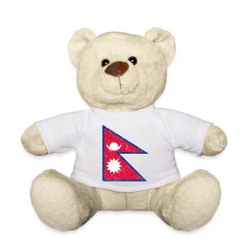 Nepal Vintage - Teddy - Weiß - Vorne