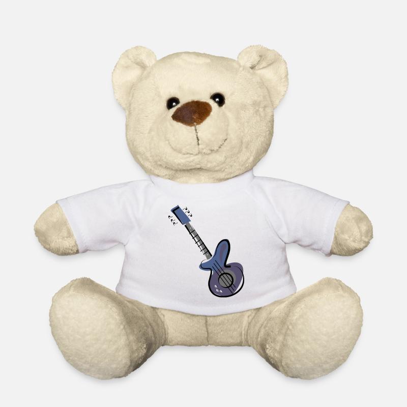 Gitarre - Teddy - Weiß