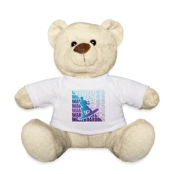Wakeboard Wakeboarder Wakeboarding Freestyle DNA - Teddy - Weiß - Vorne