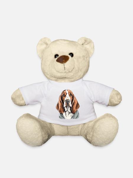 Basset Hound - Teddy - Weiß
