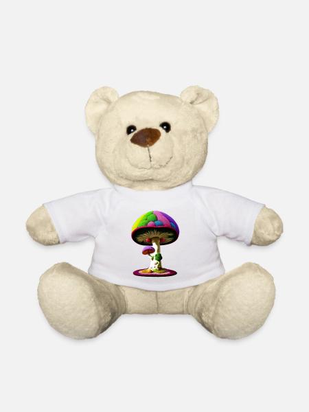 Magic Mashroom Tree - Teddy - Weiß