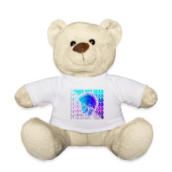 Punk Rock Pogo Anarchie Punks Punk Rocker Punk - Nounours - blanc - Devant