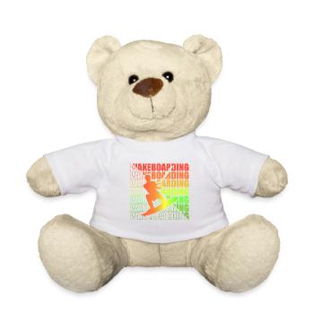 Wakeboard Wakeboarder Wakeboarding Freestyle DNA - Teddy - Weiß - Vorne