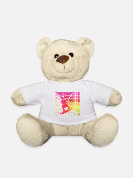 Wakeboard Wakeboarder Wakeboarding Freestyle DNA - Teddy - Weiß