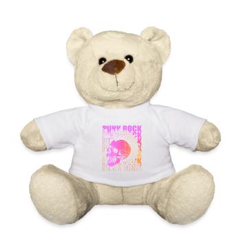 Punk Rock Pogo Anarchy Punks Punk Rocker Punk - Teddy Bear - white - Front