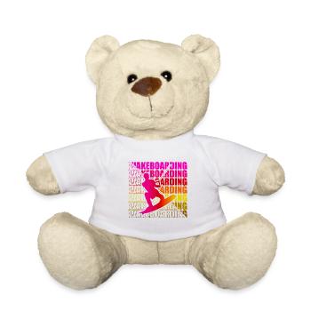 Wakeboard Wakeboarder Wakeboarding Freestyle DNA - Teddy - Weiß - Vorne
