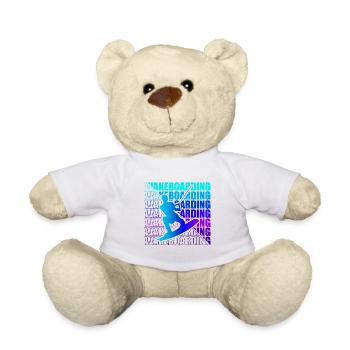 Wakeboard Wakeboarder Wakeboarding Freestyle DNA - Teddy - Weiß - Vorne