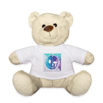 Zombie Horror Horror Film Festival + Halloween - Teddy Bear - white - Front