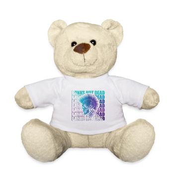 Punk Rock Pogo Anarchie Punks Punk Rocker Punk - Nounours - blanc - Devant